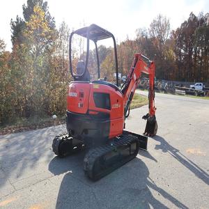 Mini-excavatrice U35-4, poids opérationnel de 8 000 lb, moteur de 23,9 ch, pompe, excavatrice sur chenilles, haute efficacité, puissante - Product Image 3