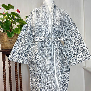Beautiful Western Printing Summer and Spring Knee Length Jacket Kantha <b>Kimono</b> <b>Women</b> Ladies Beach Party Outfits in Indian Styles - Product Image 1