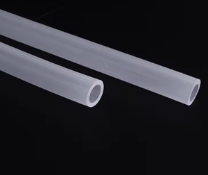 1/4" 3ft Per Roll Odorless Pure 100% Clear Vacuum Flexible <b>Silicone</b> Hose <b>Tubing</b> - Product Image 1