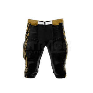 Le Fabric Comfortable Game Fit <b>American</b> Football Uniform Lightweight Breathable Eco-Friendly Design Short Flexible Movement - Product Image 6