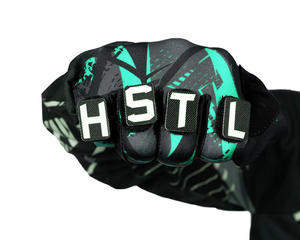 Camo Full Finger Outdoor Paintball Camping Entrenamiento Unisex Poliéster Guantes táctiles tácticos - Product Image 4