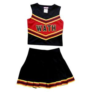 Custom Sublimation <b>Cheerleading</b> Uniform Set Breathable Cheer Top and Skirt for Women Girls Wholesale Team Uniform Apparel OEM - Product Image 3
