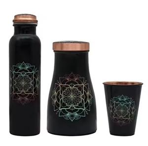 Copper <b>bottle</b> for premium <b>water</b> smooth sip, handcrafted, great for health-conscious peoples available in low price - Product Image 1
