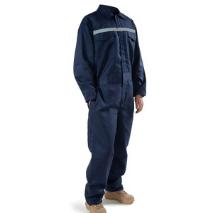 Combinaison de sécurité ignifuge personnalisée en coton 100% réfléchissant, vente en gros de vêtements ignifuges, vêtements de travail, combinaisons de sécurité - Product Image 2