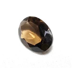 100% Quartz fumé naturel véritable pierre précieuse en vrac à facettes coupe ovale taille de bague parfaite pierre précieuse à des prix abordables vente en gros OEM - Product Image 1
