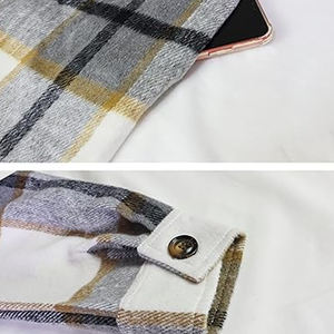 Abrigo de invierno para mujer, chaqueta de manga larga con solapa y doble botonadura, abrigo largo, nueva ropa de abrigo informal holgada y cálida 2025 - Product Image 6