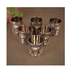 Vasos de Agua Modernos de Aluminio de Lujo, Certificación CE, Portátiles para Fiestas, con Logotipo Personalizado, MOQ 100 Piezas - Product Image 1