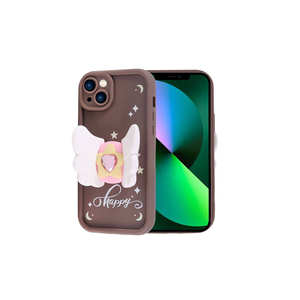 เคสซิลิโคนเหลวพรีเมียม JoieCreatif สำหรับ iPhone 13 11 Pro และ 7 Plus ดีไซน์ลายกราฟิกพร้อมป้องกันกล้อง - Product Image 3