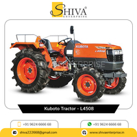 Tracteur agricole Kubota L4508 d'origine japonaise de la meilleure qualité avec 4WD de haute précision à prix réduit