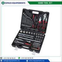 Ensemble d'outils manuels pour atelier et réparation domestique, emballage de boîte de soufflage de haute qualité, vente à chaud, 45 pièces