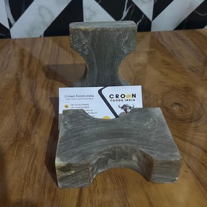 Manche de sabre yéménite en corne d'animal brute avec toucher réel, corne de bœuf naturelle, couleur blanche, objet de collection d'art, imitation antique, taille personnalisée - Product Image 2