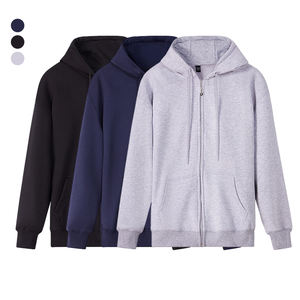 Venta al por mayor logotipo personalizado sudaderas unisex hombres mujeres de manga larga de algodón orgánico de gran tamaño liso sudaderas con capucha sudadera - Product Image 6