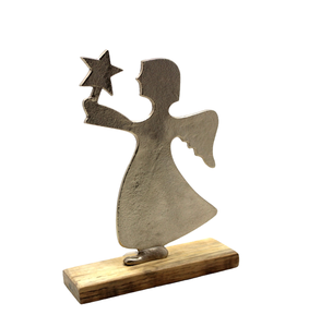 Premium Quality Aluminum/Wood X Mas <b>Tree</b> W/RECT <b>Base</b> F354 Brass EPL <b>for</b> <b>Christmas</b> Decoration Modern Design Handmade - Product Image 4