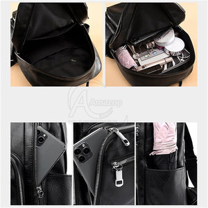 New Arrival Premium Quality Leather <b>Backpack</b> Casual Wear Comfortable Leather <b>Backpack</b> For Adult - Product Image 3