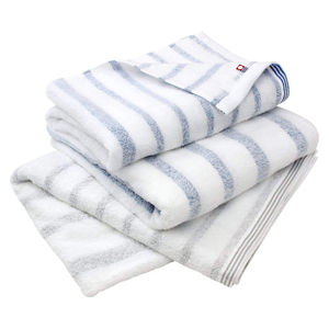 Venta al por mayor impresión personalizada logotipo bordado blanco Hotel hogar toallas de lujo absorbente Terry suave 100% algodón Toalla de baño de playa - Product Image 1