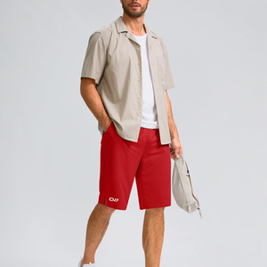 Pantalones cortos de gimnasia para hombre asequibles con tela que absorbe la humedad, pantalones cortos de gimnasia ligeros para entrenamiento de gimnasia - Product Image 3