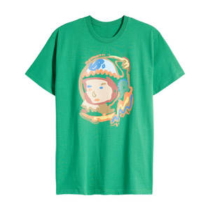 เสื้อยืดพิมพ์ลายสีดำสำหรับผู้ชายเสื้อยืดฤดูร้อน - Product Image 4