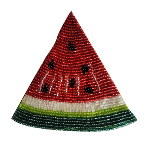 Posavasos de té de piña con cuentas ecológico hecho a mano en amarillo verde 10mm de espesor accesorio de mesa decorativo para toque Tropical - Product Image 2