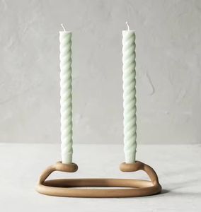 Wooden Pillar Candle Holders Farmhouse Wood Candle Stand for <b>Table</b> Centerpieces <b>Tall</b> Candleholders - Product Image 3