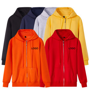 Venta al por mayor logotipo personalizado sudaderas unisex hombres mujeres de manga larga de algodón orgánico de gran tamaño liso sudaderas con capucha sudadera - Product Image 4