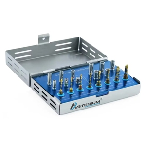 Internal Irrigation <b>Drills</b> Kit with Stopper Sleeves Manual Implant Dental Surgery Set Titanium Coated <b>Drills</b> Surgical Instrument - Product Image 3