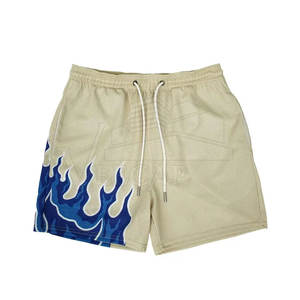 กางเกงขาสั้นออกกำลังกายลายตาข่ายสำหรับผู้ชายกางเกงขาสั้นสไตล์ไฮสตรีทออกแบบโลโก้ได้ตามต้องการ - Product Image 1