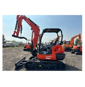 Nueva Miniexcavadora Kubota KX040-4, Máquina Compacta de Construcción para Excavación, Zanjado, Jardinería, Movimiento de Tierras y Trabajos de Servicios Públicos - Product Image 5