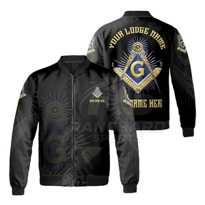 Chaqueta Masónica Personalizada para Hombre, Abrigo de la Hermandad Masónica, Chaqueta Masónica Bordada - Product Image 1