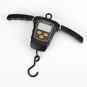 Angelzubehör 50kg/10g Digitale Angelwaage Elektronische Wiegemaschine Faltbar für Fischgewicht - Product Image 1