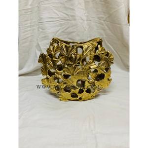 Florero hecho a mano de latón macizo chapado en oro de Metal de la mejor calidad, floreros decorativos de mesa para jarrón de interior a bajo precio - Product Image 4