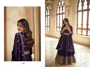 Nặng Faux Georgette Và ngu si đần độn <span class=keywords><strong>Santos</strong></span> Lụa Bất Georgette Fancy Phong Cách Dài Vải Ở Mức Giá Tốt Nhất - Product Image 6