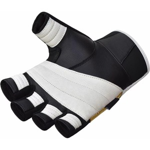 Gimnasio Levantamiento de pesas Culturismo Entrenamiento físico Precio razonable 2024 Mejor venta Guantes de entrenamiento de cuero para hombres - Product Image 6