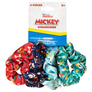 Accessoires pour cheveux Mickey et Minnie personnalisables OEM/ODM, chouchous imprimés style fête, attaches pour queues de cheval, prix direct usine - Product Image 1
