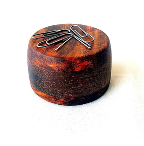 Stylish Design Red Wood Paper Weight Home Ornaments Decorative Letter Paper Weight Accessories Latest Design - Product Image 1