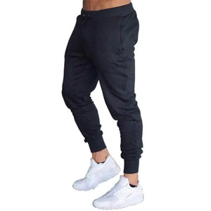 Pantalones informales para hombre, pantalones de chándal de lana para otoño e invierno, pantalones deportivos para correr para hombre, pantalones largos de entrenamiento de Color sólido a la moda - Product Image 5