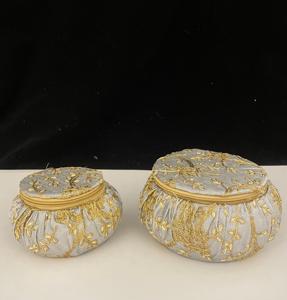 Indian Handmade Embroidered <b>Sweet</b> <b>Box</b> Dry Fruit <b>Box</b> Handmade Matki Bag Indian Bridesmaid <b>Box</b> Wedding Favors Return <b>Gifts</b> - Product Image 1