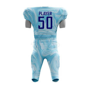 Uniformes de Fútbol Americano 2025 de Alta Calidad, Transpirables, Estampados, Manga Corta, Servicio OEM, Diseño Personalizado, Secado Rápido - Product Image 2