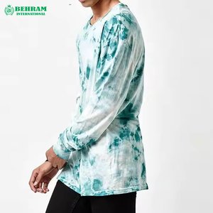 เสื้อยืดคอกลมทรงหลวมผ้าฝ้าย 100% สำหรับผู้ชาย แห้งเร็ว เป็นมิตรกับสิ่งแวดล้อม สไตล์ลำลอง - Product Image 2