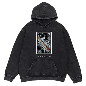 Hot Sale New Design Acid <b>Wash</b> Hoodie Men's 100% Cotton Heavyweight Streetwear Oversized Hoodie Acid Washed Blank Hoodie - Product Image 2