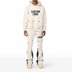 Nouveaux survêtements personnalisés pour hommes vente en gros adulte pas cher prix Baggy Slim Fit Training Suit Jogging Set French Terry Survêtement pour hommes - Product Image 1