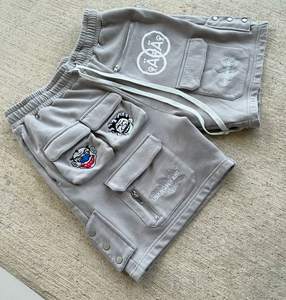 Pantalones cortos de carga para hombre de diseño personalizado hechos de fábrica al por mayor, de algodón suave, cómodos y duraderos, estilo diseñador, sublimados - Product Image 1