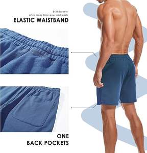 Pantalones Cortos Deportivos para Hombre, Ligeros, de Secado Rápido, con Bolsillos, para Correr, Gimnasio y Deportes - Product Image 3