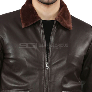 Chaqueta de cuero de PU de calidad superior a la moda de calle para hombre nueva llegada chaqueta de PU de calidad superior a la moda - Product Image 6