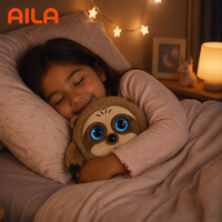 CADOTHY AILA Robot en peluche, indispensable pour les voyages, AILA, compagnon IA parlant léger pour enfants, compagnie 24h/24 et 7j/7, meilleur cadeau pour les amis