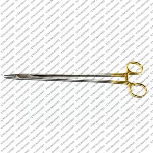 PORTA AGUJAS WANGENSTEEN TC Portaagujas Dental Recto 30cm Instrumento quirúrgico de acero inoxidable Aprobado por CE e ISO - Product Image 4