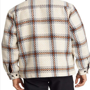 เสื้อกันลมสำหรับผู้ชายเสื้อแจ็คเก็ตไนลอนพิมพ์ลายโลโก้ตามสั่ง - Product Image 5