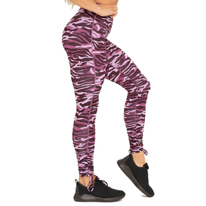 <b>Women's</b> High Quality Polyester Gym <b>Leggings</b> Custom Best Design Sublimation Printed Wholesale Mid Waist Logo - Product Image 3