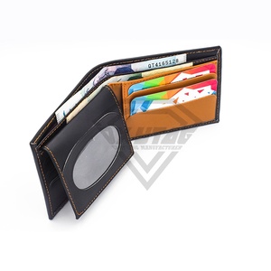 Precio al por mayor de fábrica Logotipo personalizado Hombres Cartera de cuero Por encargo Precio competitivo Hombres Cartera de cuero para hombres - Product Image 4