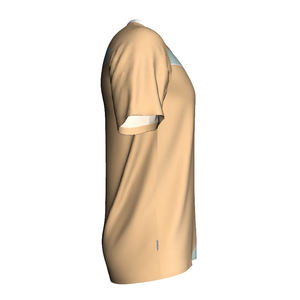 Maillot de sport athlétique pour homme, design à panneaux pastel, col rond, manches courtes, respirant, léger, haut d'entraînement, vêtements d'équipe personnalisés - Product Image 3