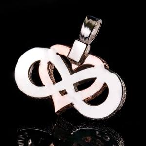 สร้อยคอจี้เพชรแท้ ดีไซน์หรูหรา ประดับด้วยพลอยระยิบระยับ ชุบทอง 10K เหมาะสำหรับงานเทศกาล งานปาร์ตี้ และใช้ในชีวิตประจำวัน - Product Image 5